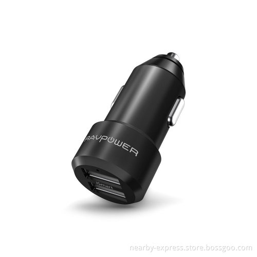RAVPower RP-VC006 Mini 24W 4.8A Dual USB Car Charger